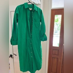 Anthropologie Maeve Soren shirt dress size small